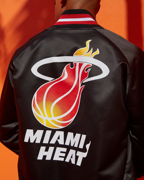 UNKNWN Miami Heat x Mitchell & Ness Championship Jacket Black / XL