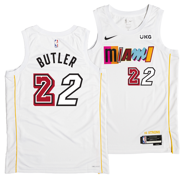 Nike Men's Miami Heat Jimmy Butler #22 Dri-Fit Swingman Jersey - Red - XXL Each