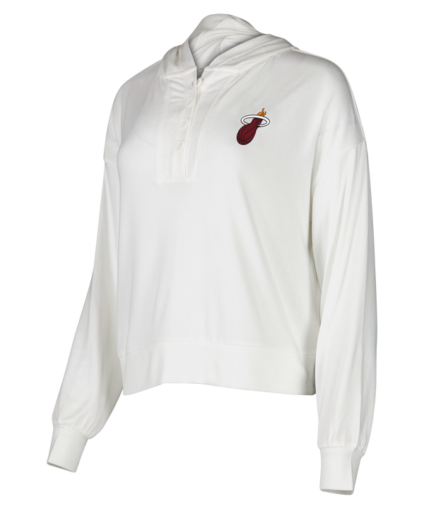 Concepts Sport Miami HEAT Logo Women's Hoodie Women Outerwear Concepts Sports   