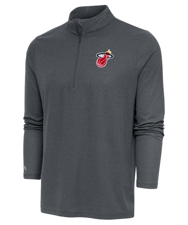 Antigua Miami HEAT Classic Quarter Zip MENSOUTERWEAR ANTIGUA   