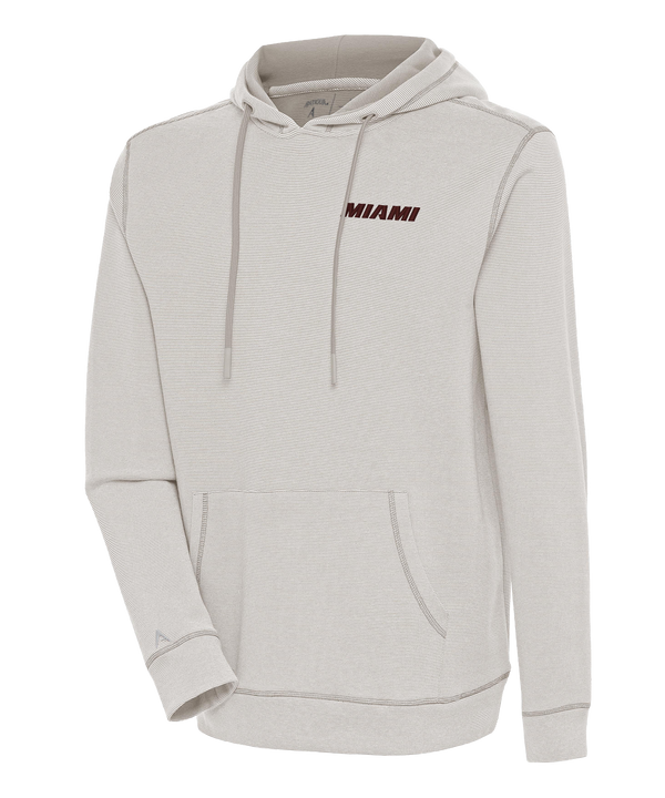 Antigua Miami HEAT Bunker Hoodie Men's Hoodie Antigua   