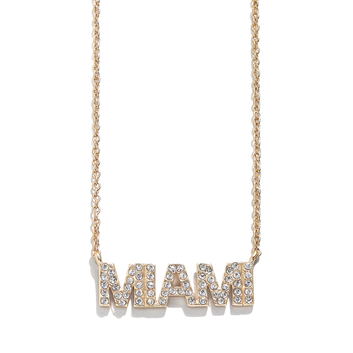 Miami HEAT Charm Necklace Novelties Baublebar   