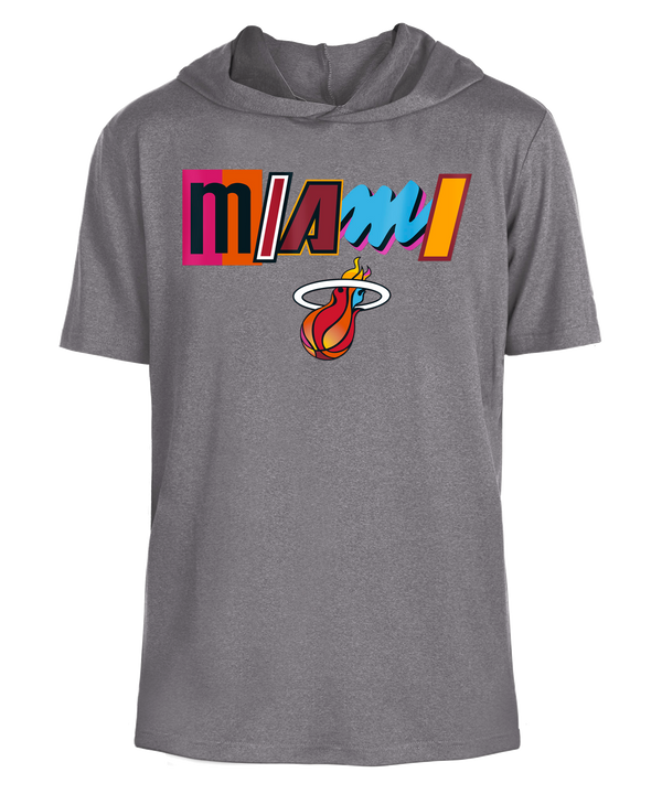 New Era Miami HEAT Mashup Hoodie Tee Unisex Tee New Era   