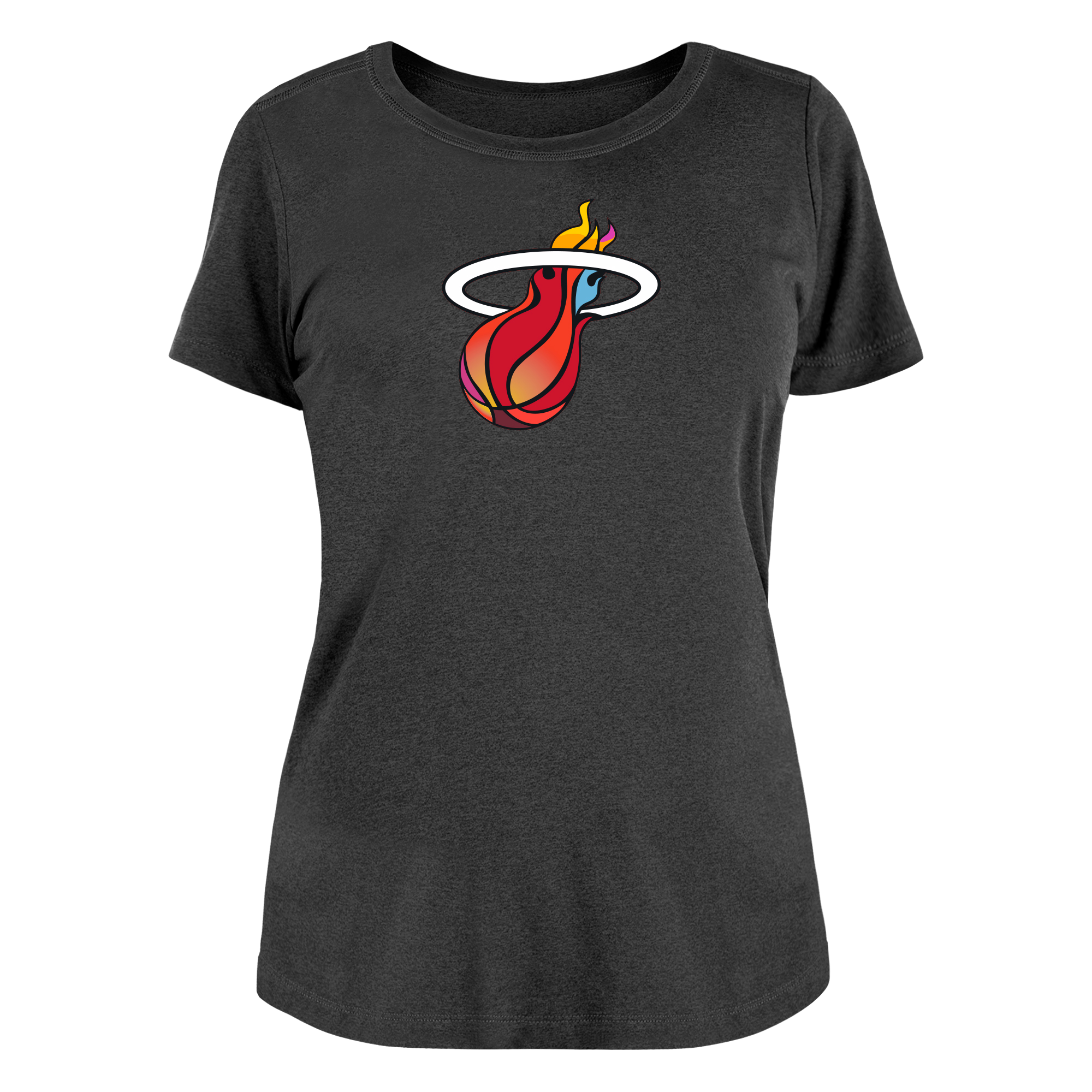 New Era Miami HEAT Mashup Logo Women's Tee Women's Tee New Era   