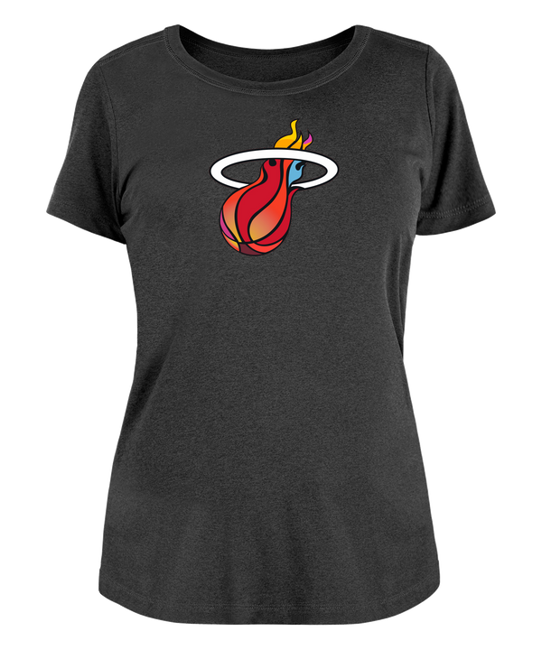 New Era Miami HEAT Mashup Logo Women's Tee Women's Tee New Era   