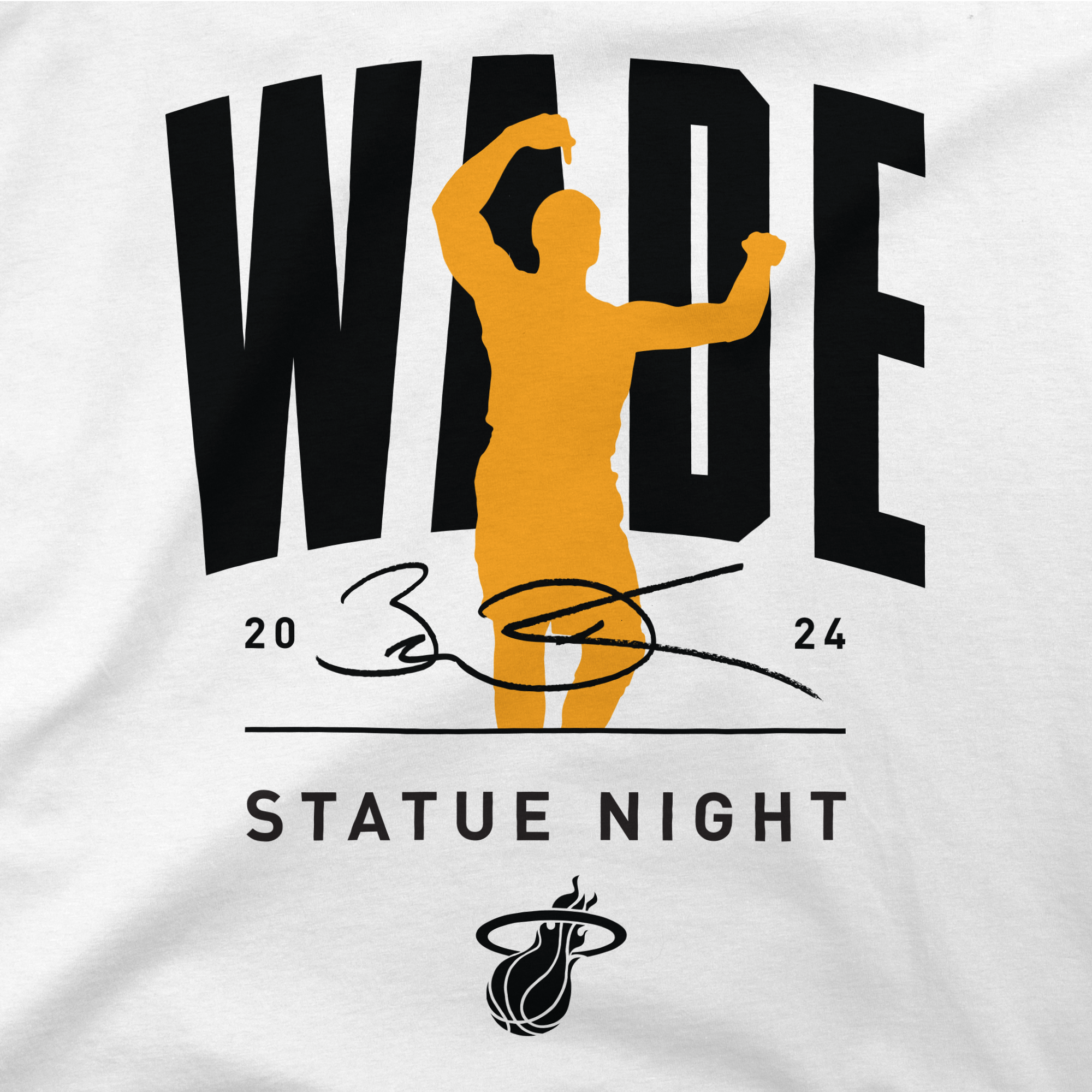 Stadium Essentials Miami HEAT Wade Statue Tee Men's Tee Stadium Essentials