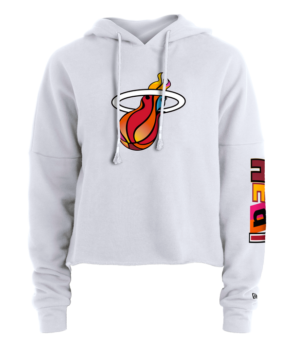 New Era Miami Mashup Vol. 2 Women's Pullover Crop Hoodie Women's Hoodie New Era   