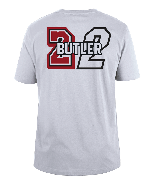 Jimmy Butler New Era Miami Mashup Vol. 2 Name & Number Tee Unisex Tee New Era   