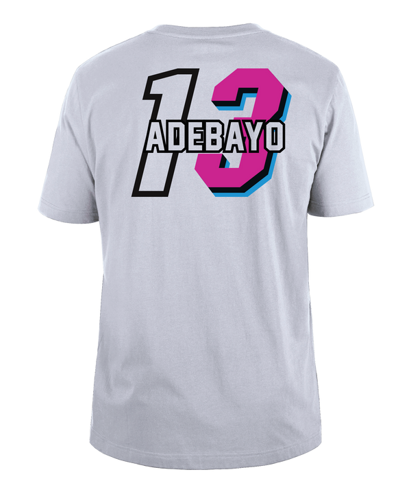 Bam Adebayo New Era Miami Mashup Vol. 2 Name & Number Tee Unisex Tee New Era   