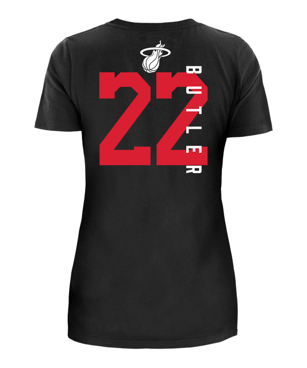 Jimmy Butler New Era HEAT Culture Name & Number Women's Tee Women's Tee New Era   