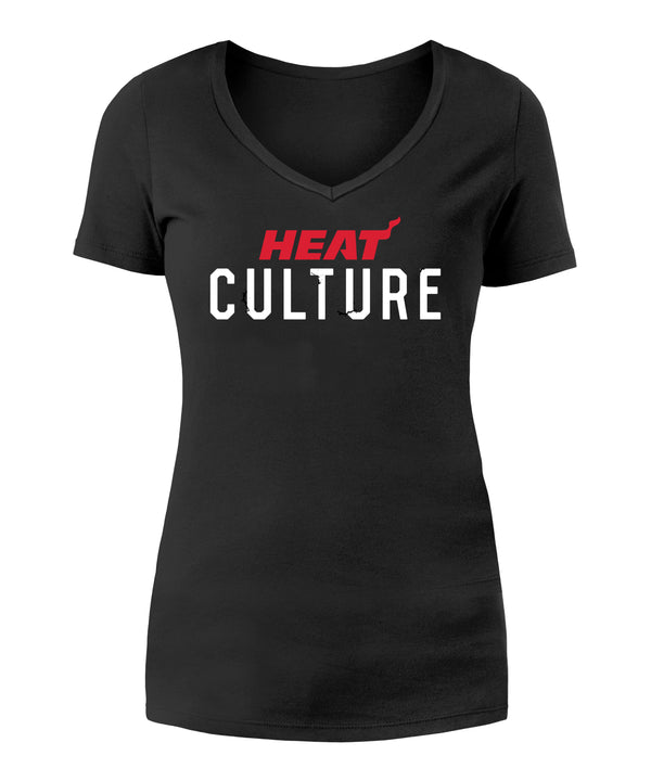 Jimmy Butler New Era HEAT Culture Name & Number Women's Tee Women's Tee New Era   