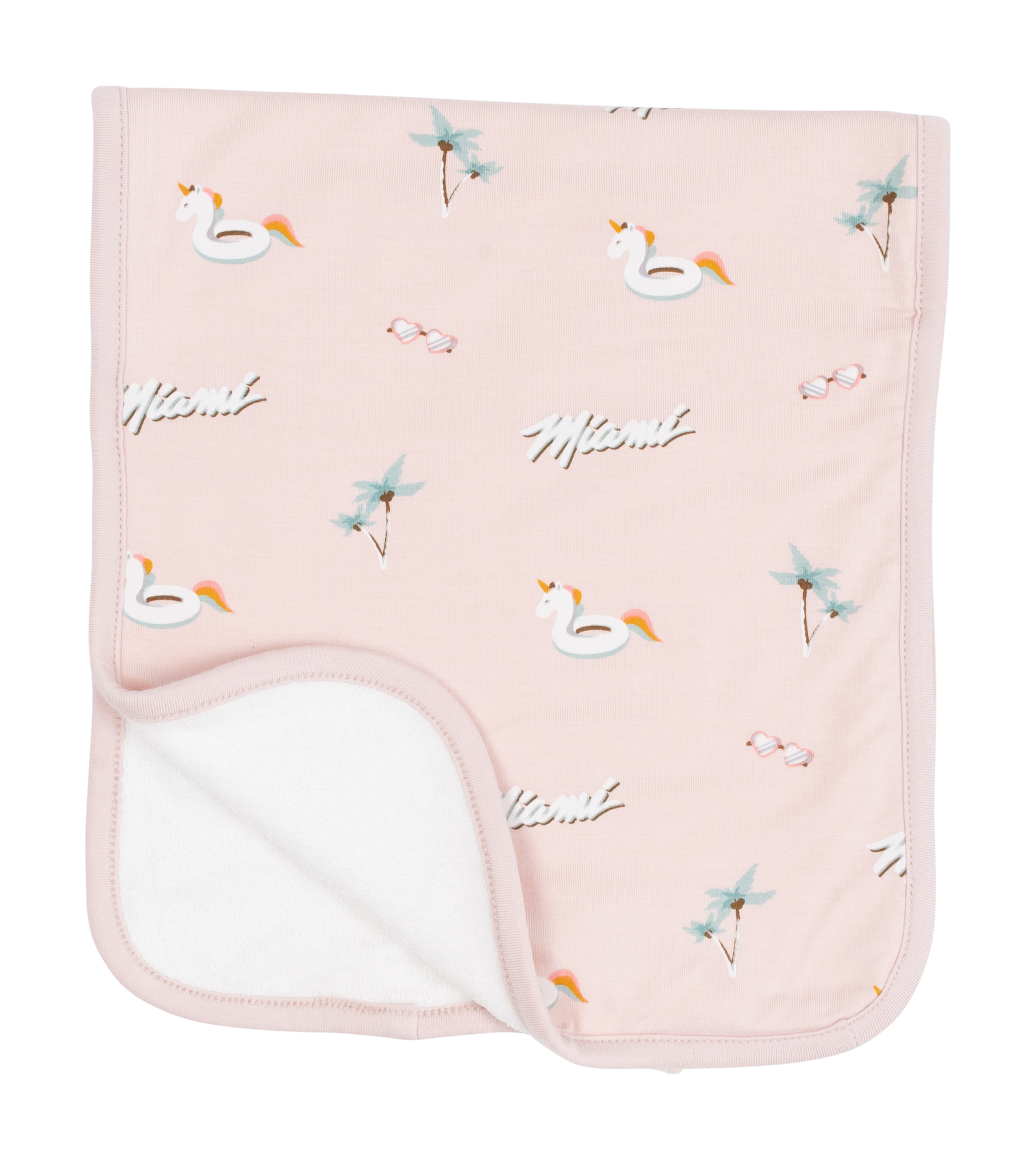 Court Culture x Kyte Baby Beach Blush Burp Cloth Kids/Infants Kyte Baby   