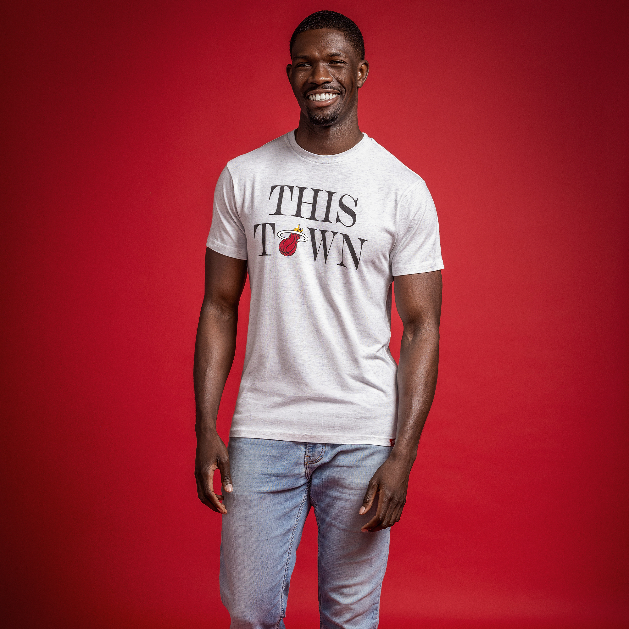 Sportiqe Miami HEAT This Town Tee Men's Tee Sportiqe