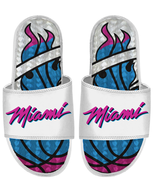 Islide Miami HEAT Original Vice Wordmark Gel Sandals Men's Footwear ISlide