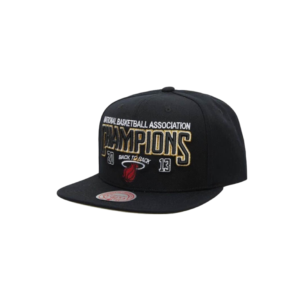 Mitchell & Ness Miami HEAT 2013 Champion Snapback Unisex Caps Mitchell & Ness   