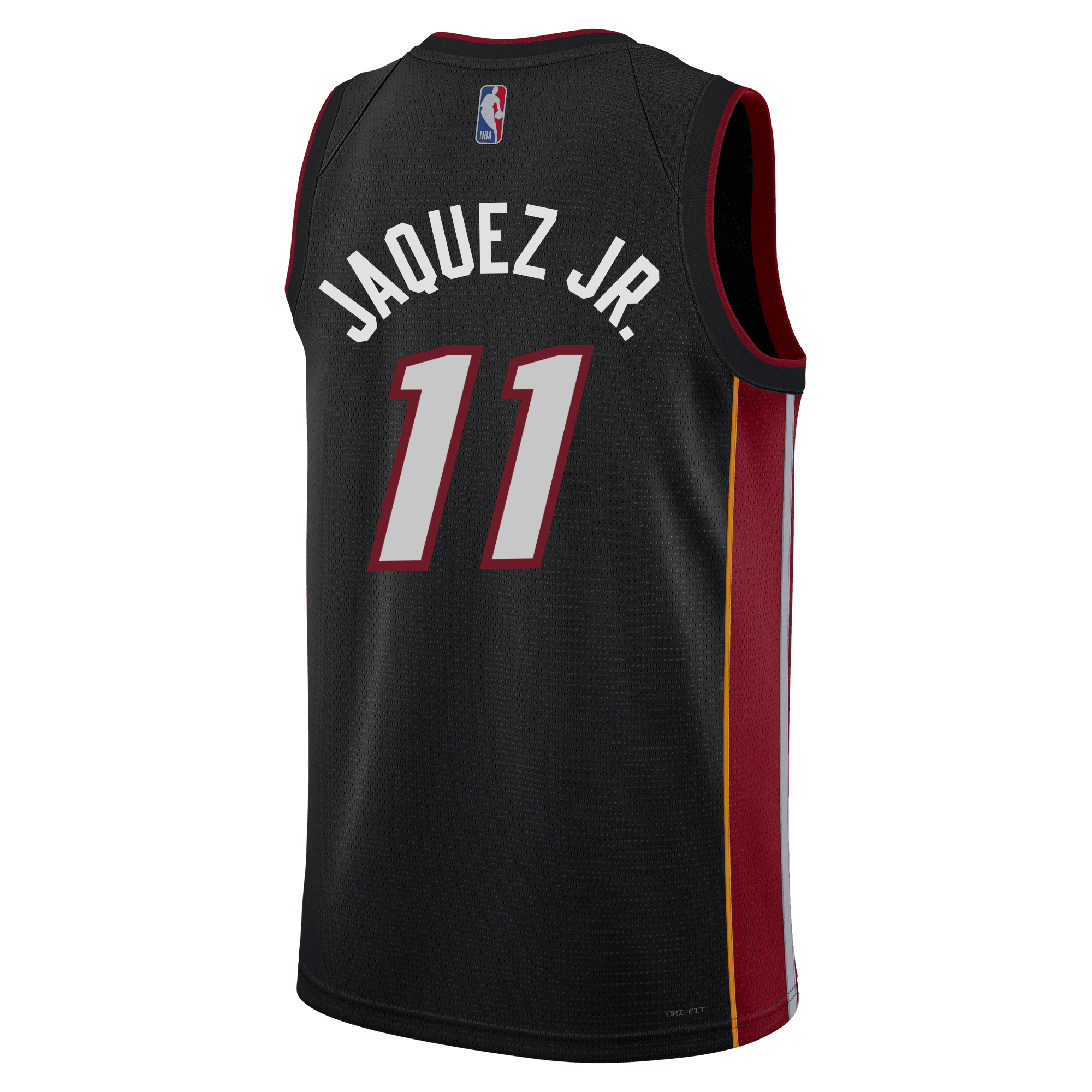 Jaime Jaquez Jr. Nike Miami HEAT Icon Black Swingman Jersey MENS JERSEYS NIKE   