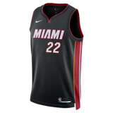 Jimmy Butler Nike Miami HEAT Icon Black Swingman Jersey - 1