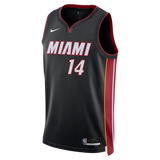 Tyler Herro Nike Miami HEAT Icon Black Swingman Jersey - 1