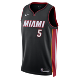 Nikola Jović Nike Icon Black Swingman Jersey - 1