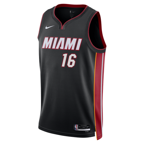 Caleb Martin Nike Miami HEAT Icon Black Swingman Jersey