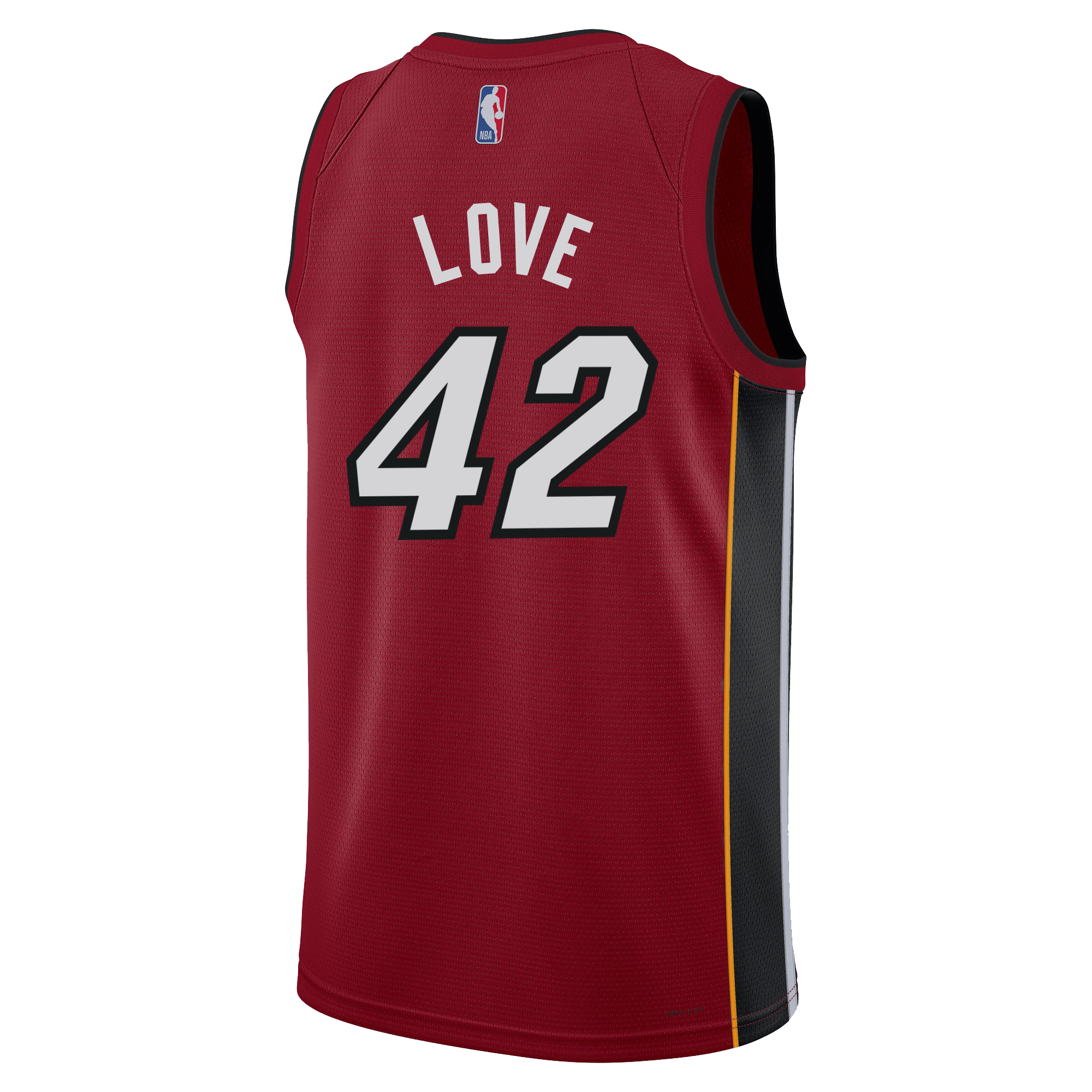 Kevin Love Nike Jordan Brand Miami HEAT Statement Red Swingman Jersey Men's Jersey Nike   