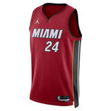 Haywood Highsmith Nike Jordan Brand Miami HEAT Statement Red Swingman Jersey - 1