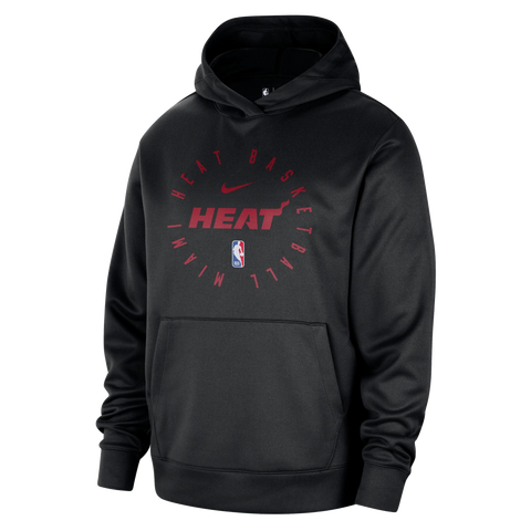 Nike Miami HEAT 2024-25 On-Court Pullover Hoodie