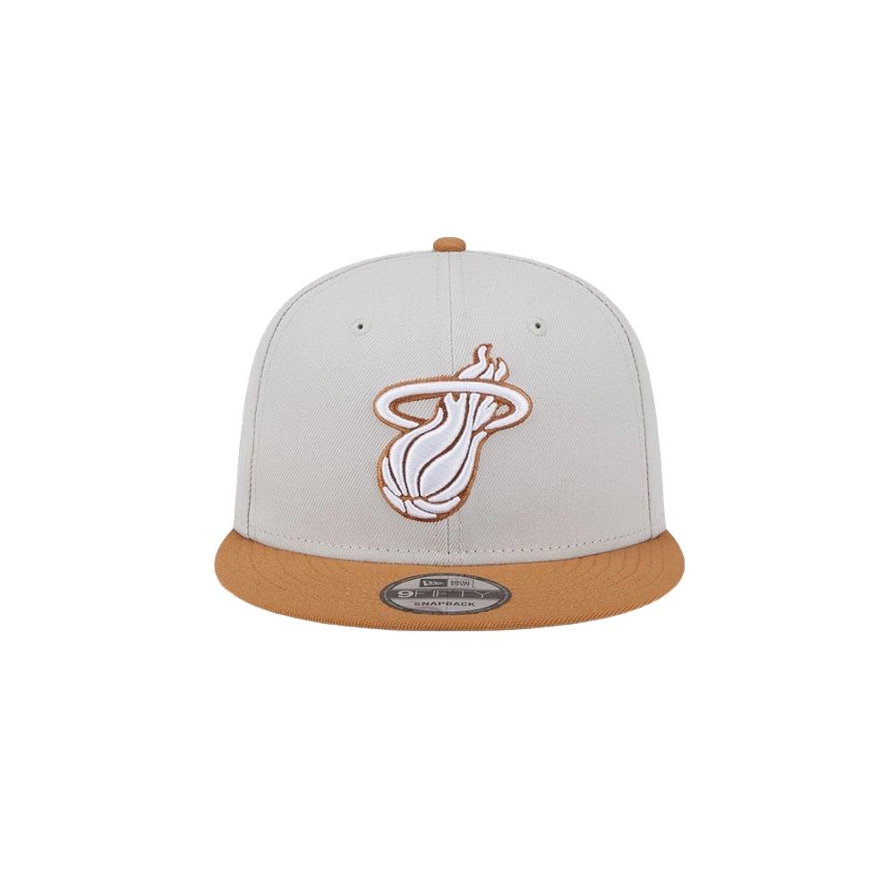 New Era Miami HEAT 2-Tone Color Pack Snapback Unisex Caps New Era   