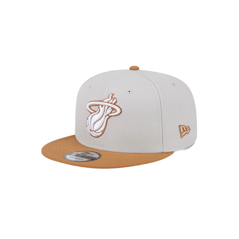 New Era Miami HEAT 2-Tone Color Pack Snapback Unisex Caps New Era   