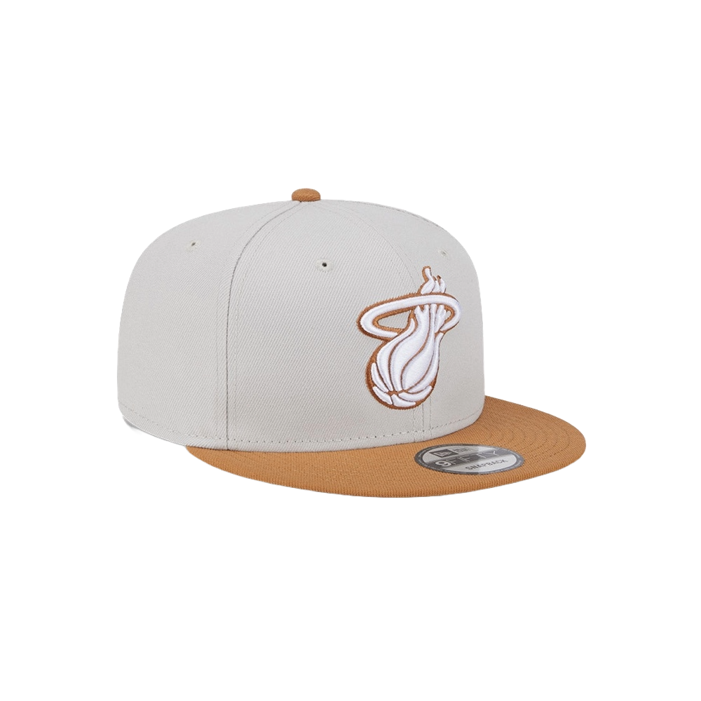 New Era Miami HEAT 2-Tone Color Pack Snapback Unisex Caps New Era   