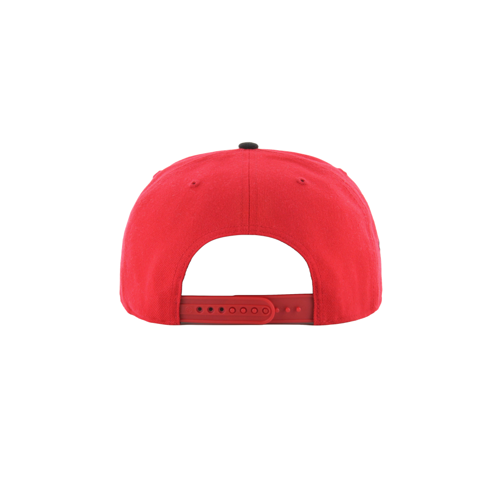 '47 Brand HEAT Culture: Blood Red 2-Tone Snapback Unisex Caps '47 Brand   