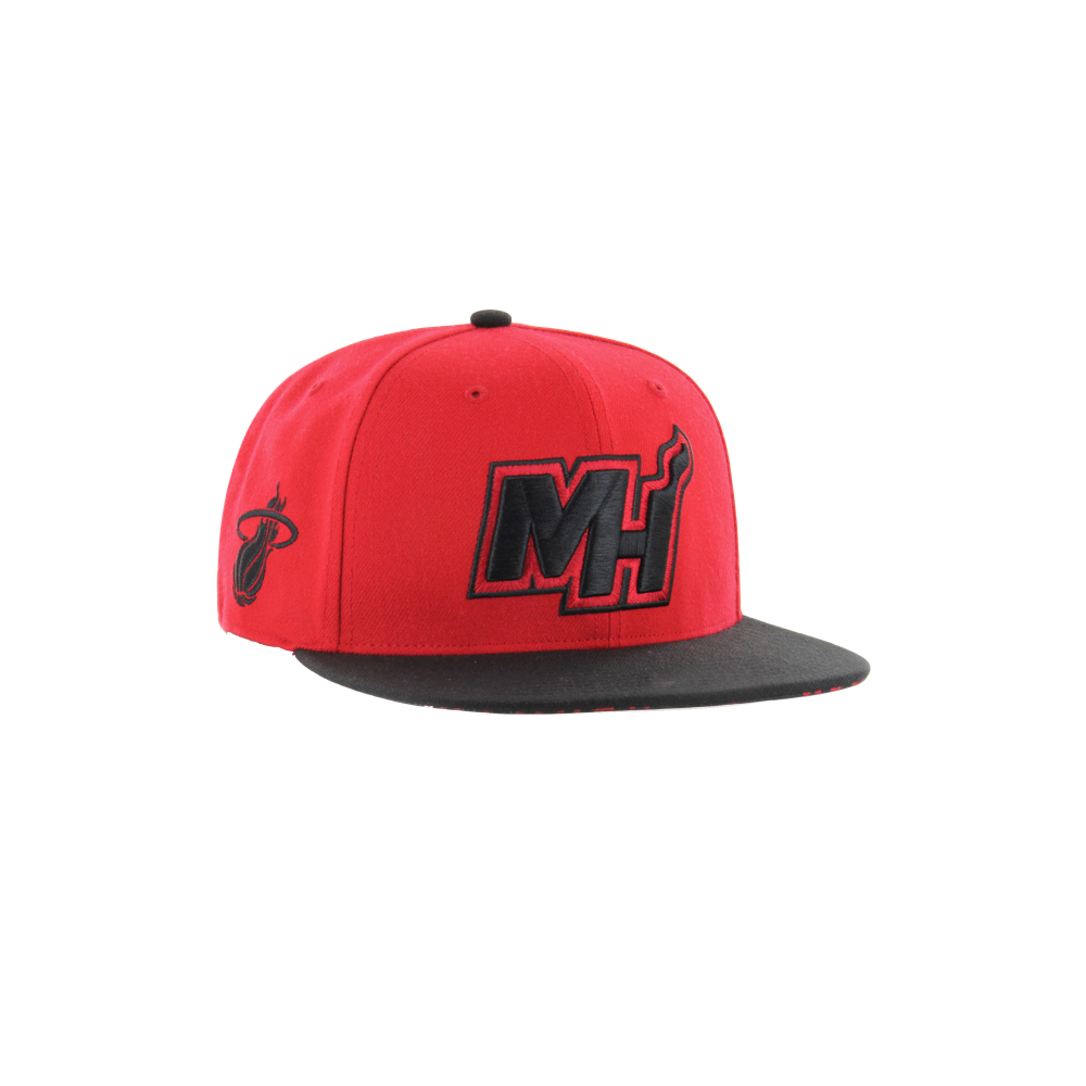 '47 Brand HEAT Culture: Blood Red 2-Tone Snapback Unisex Caps '47 Brand   