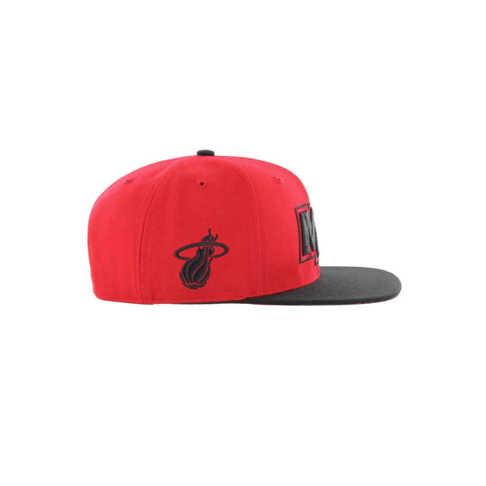 '47 Brand HEAT Culture: Blood Red 2-Tone Snapback Unisex Caps '47 Brand   