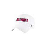 '47 Brand Miami HEAT Wordmark Clean Up Hat - 1