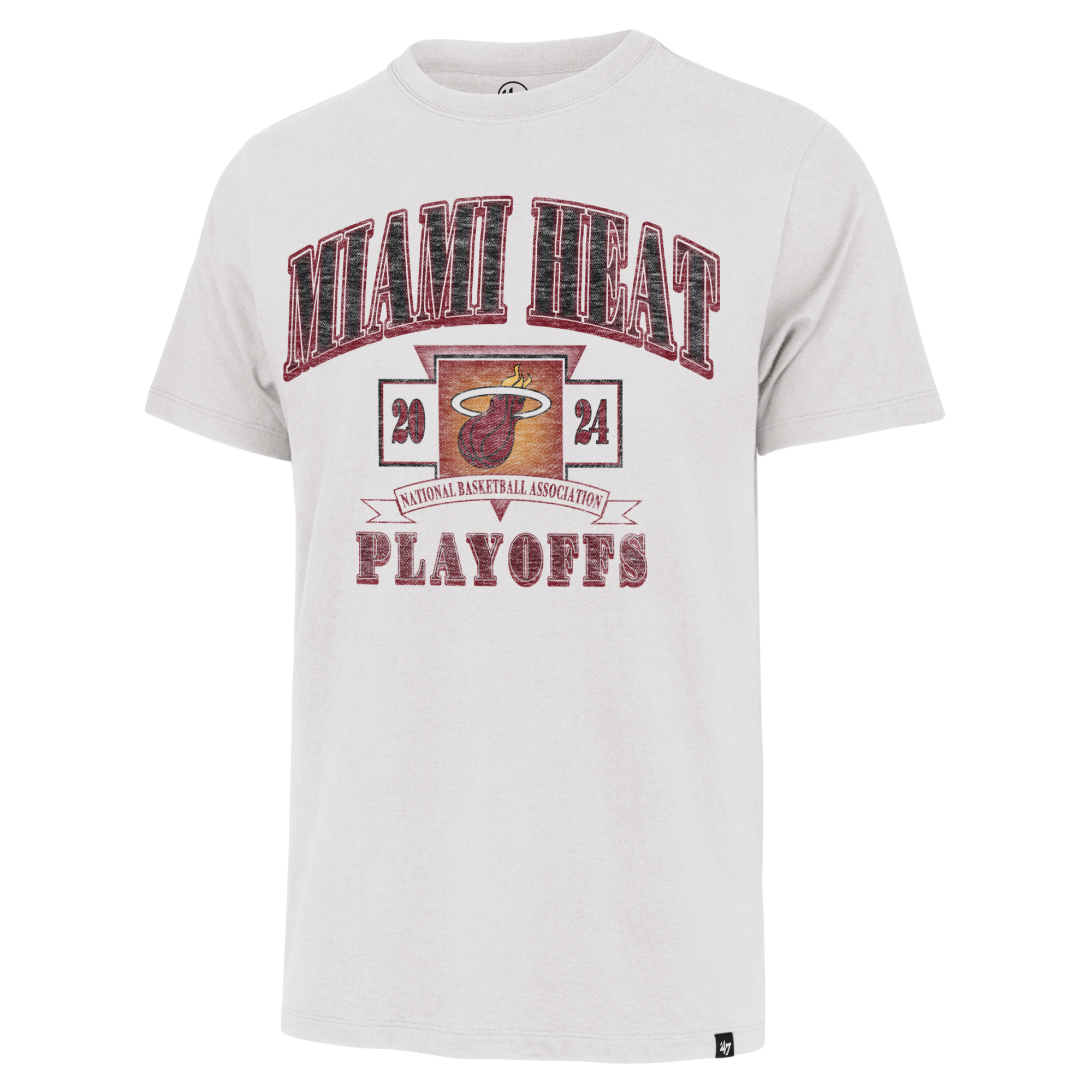 '47 Brand Miami HEAT 2024 Playoffs Tee Men's Tee '47 Brand   