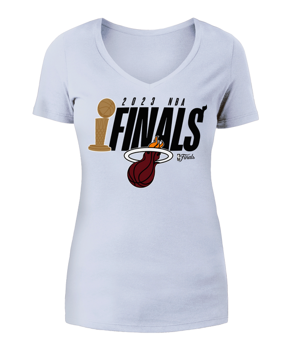 New Era Miami HEAT 2023 NBA Finals Women's Tee Women's Tee New Era   