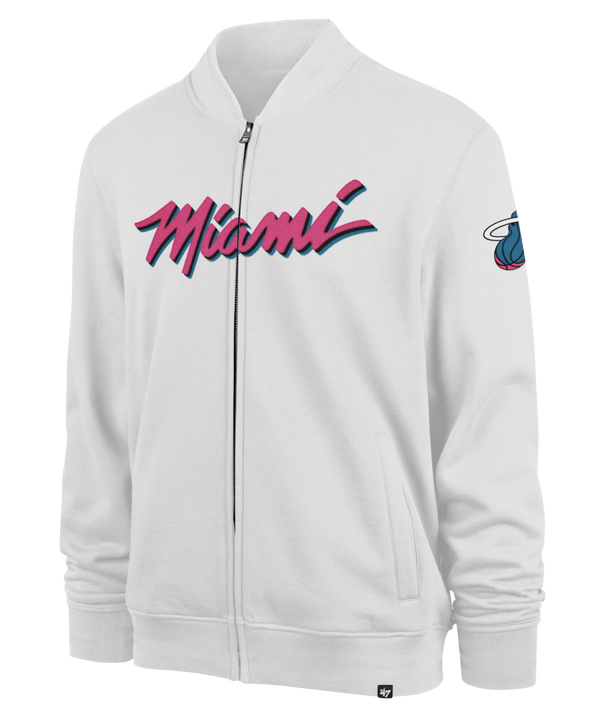 '47 Brand Miami HEAT Original Vice Camden Track Jacket Men's Jacket '47 Brand