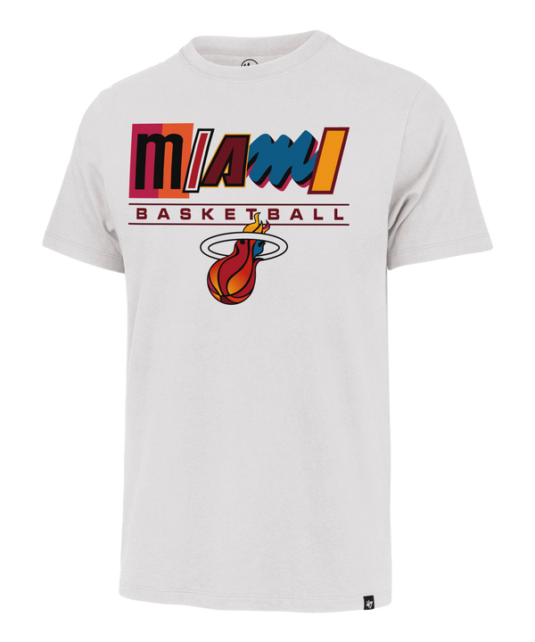 '47 Brand Miami Mashup Vol. 2 Wordmark Tee Unisex Tee '47 Brand   