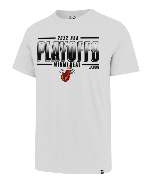 '47 Brand Miami HEAT Mashup Playoff Tee Unisex Tee '47 Brand   