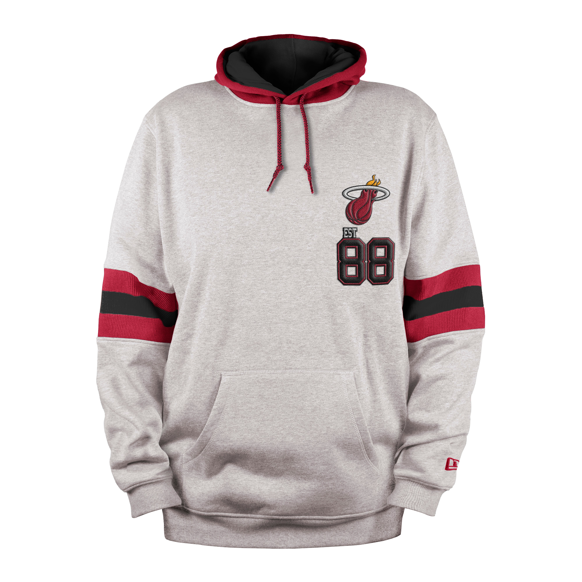 New Era Miami HEAT 88 Hoodie MENSOUTERWEAR 5TH AND OCEAN   