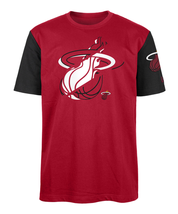 New Era Miami HEAT Logo Jersey Tee Unisex Tee New Era   