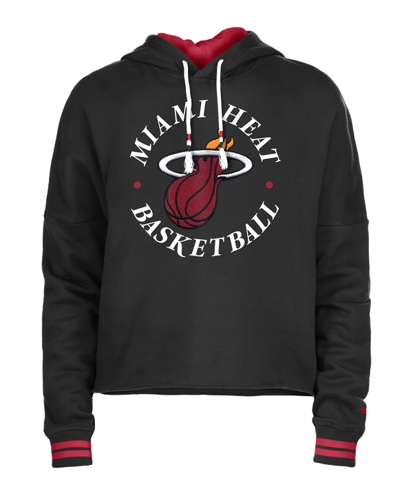 New Era Miami HEAT Crop Women's Hoodie WOMENS TEES New Era   