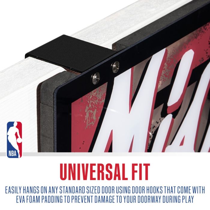 Miami HEAT Over The Door Basketball Hoop Novelties Franklin   