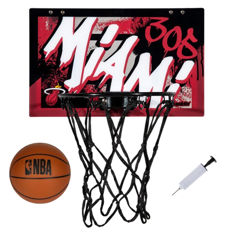 Miami HEAT Over The Door Basketball Hoop