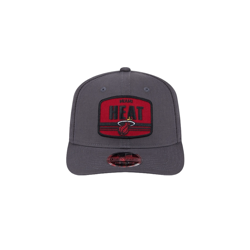 New Era Miami HEAT Elevated 970 Snapback Unisex Caps New Era   