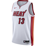 Bam Adebayo Nike Miami HEAT Youth Association White Swingman Jersey - 1