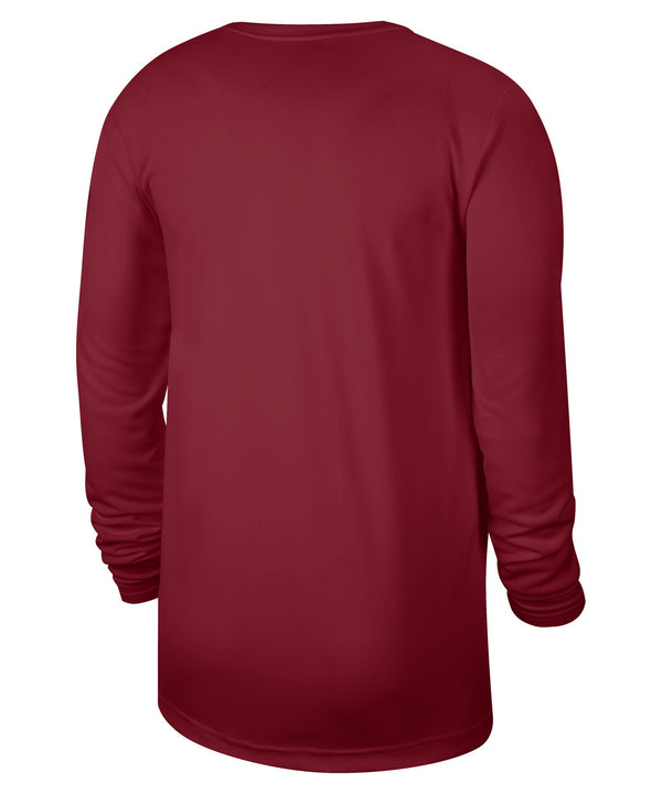 Nike Miami HEAT 2023-24 On-Court Red Practice long Sleeve Tee Unisex Long Sleeve Tee Nike   