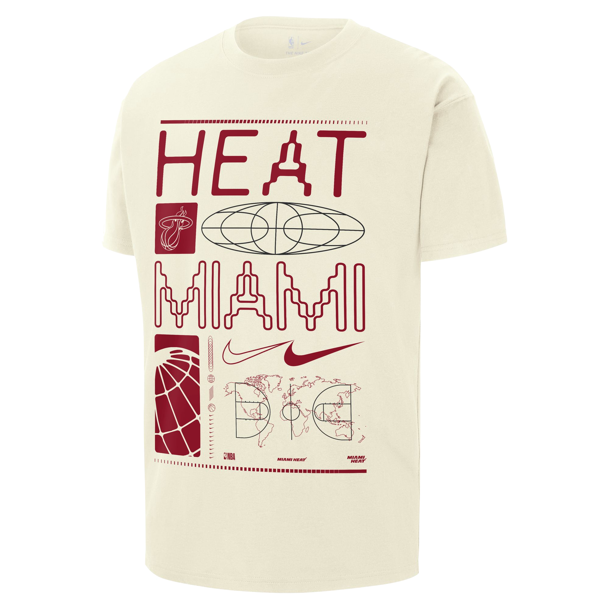 Nike Miami HEAT Global Max90 Tee Men's Tee Nike   