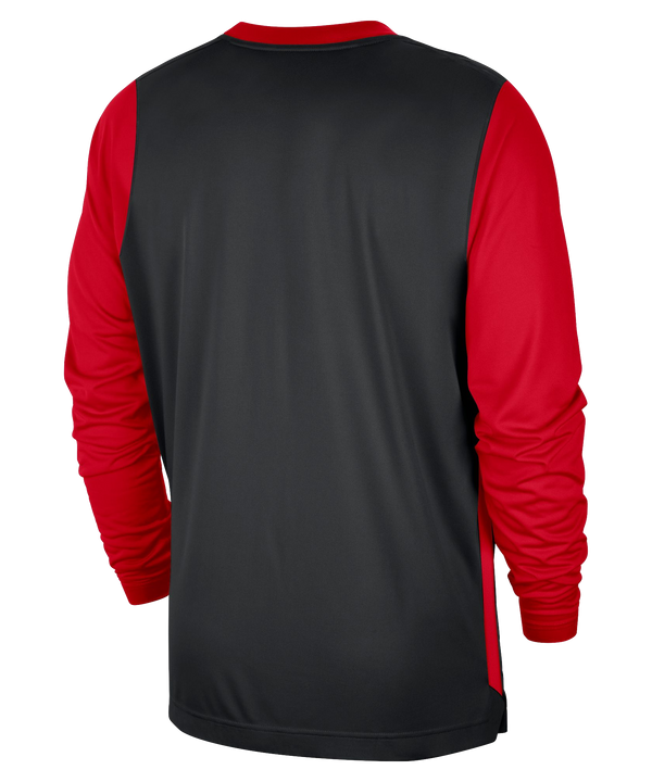 Nike HEAT Culture: Blood Red Warmup Long Sleeve Tee Men's Long Sleeve Tee Nike