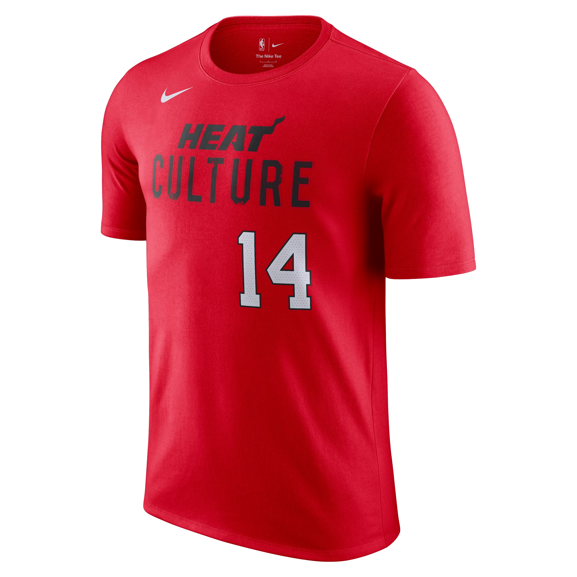 Tyler Herro Nike HEAT Culture: Blood Red Name & Number Tee Men's Tee Nike